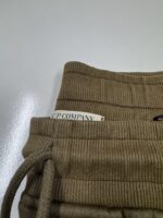 CP COMPANY 100B JOGGING PANT IN COTTON DIAGONAL FLEECE - IVY GREEN  / 683 - Image 5