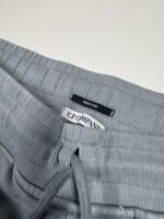 CP COMPANY 100B JOGGING PANT IN COTTON DIAGONAL FLEECE - BLUE DOVE GREY / 872 - Image 4