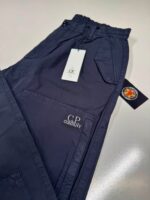 CP Company 272A Cargo Pants in Cotton rip-stop- Navy / 888 - Image 2