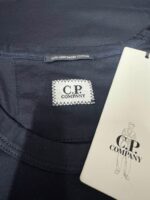 CP Company 088A Mercerized Light Jersey 70/2 T-Shirt -Navy - Image 4