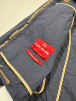 CP Company 297A Flatt Nylon Cuff Logo Jacket in India ink blue  -   Large / P2P 22.5” - Image 4