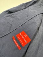 CP Company 021A FLATT NYLON  blazer Jacket in navy. - Image 9