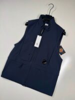 CP Company 131A  C.P. Shell-R Lens Gilet / Vest in Navy •  Medium / 21” P2P