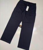 CP COMPANY 045A DIAGONAL RAISED FLEECE SWEATPANTS IN NAVY / 888   -   Large / w34” - Image 3