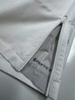 CP COMPANY METROPOLIS 015A PERTEX STRETCH FLEECE MIXED CARGO SHORTS IN WHITE - Image 4