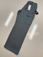 CP COMPANY 045A DIAGONAL RAISED FLEECE SWEATPANTS IN BLUE - Image 3
