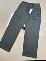 CP COMPANY 045A DIAGONAL RAISED FLEECE SWEATPANTS IN BLUE - Image 5