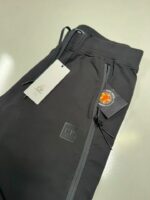 CP COMPANY METROPOLIS 021A STRETCH FLEECE MIXED JOGGING PANTS IN - Image 11