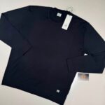 CP company 168A crew knit in sea island cotton.  Colour -Navy / 888