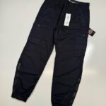 CP COMPANY 234A cotton/linen cargo pants in Navy / 888