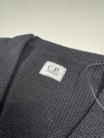 CP Company Cardigan Compact Cotton in Black.  - Size 46 / Small / 21.5” P2P - Image 3