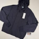 CP COMPANY 011A Chrome - R Hooded Jacket in navy / 888    -    Medium / 22.5” P2P
