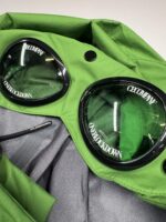 CP COMPANY x ONE BLOCK DOWN COLLABORATION 008A Goretex Infinium windstopper goggle Jacket in Green - Image 6
