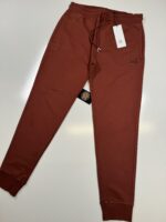 CP COMPANY 100B JOGGING PANT IN COTTON DIAGONAL FLEECE - SABRE BRONZE BROWN - Image 4