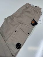 CP COMPANY cotton/linen cargo pants in Vintage Khaki  -  Size 48 / W32”/L32” - Image 2