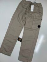 CP COMPANY cotton/linen cargo pants in Vintage Khaki  -  Size 48 / W32”/L32” - Image 4