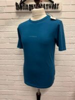 CP COMPANY 085A Jersey  24/1 T-shirt in Blue  • XS./ P2P 18.5”