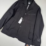 CP COMPANY THE METROPOLIS SERIES HYST BLAZER IN BLACK