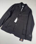 CP COMPANY THE METROPOLIS SERIES HYST BLAZER IN BLACK