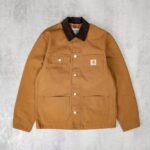 Carhartt WIP Michigan Rinsed Chore Coat - Hamilton Brown / Tobacco - Image 3