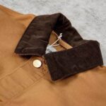 Carhartt WIP Michigan Rinsed Chore Coat - Hamilton Brown / Tobacco - Image 5