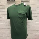 Brand New CP COMPANY 211A  Jersey 20/1 T-shirt in Green  •  XS   / P2P 19”